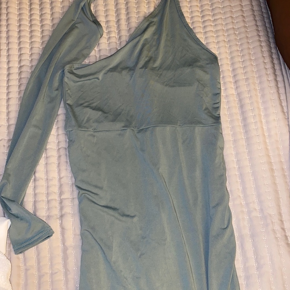 Blue dress
